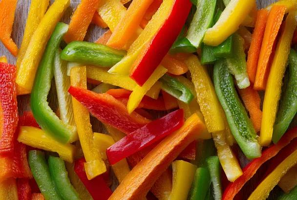 Как заморозить болгарский перец без бланшировки и потери формы