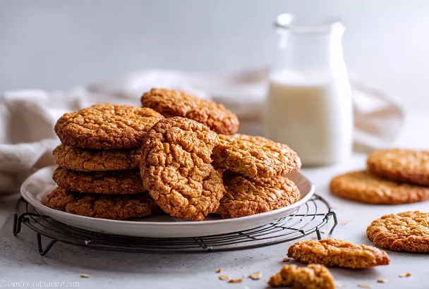 Самое хрустящее овсяное печенье без муки — вкуснее магазинного и готовится проще простого