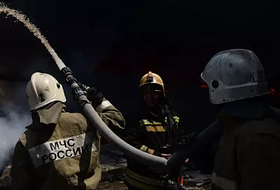 Обломки беспилотника упали ночью на территории промышленного предприятия в Белореченске