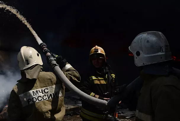 Обломки беспилотника упали ночью на территории промышленного предприятия в Белореченске