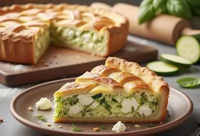 Если вам принесли гору кабачков — не жарьте их сразу: печем изысканный пирог с кабачками вместо оладий