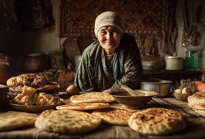 Каттама: вместо хлеба. Хрустящая лепёшка из Кыргызстана, которую вы захотите готовить снова и снова