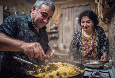 Домашний плов на сковороде: вкус как из казана