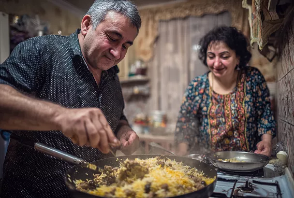 Домашний плов на сковороде: вкус как из казана