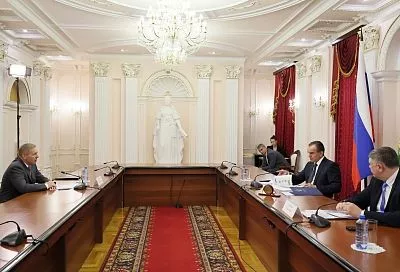 Губернатор Кубани провел рабочую встречу с руководителем регионального управления ФНС России