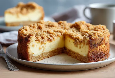Нежный сметанный пирог с хрустящей крошкой: готовится быстро и без хлопот