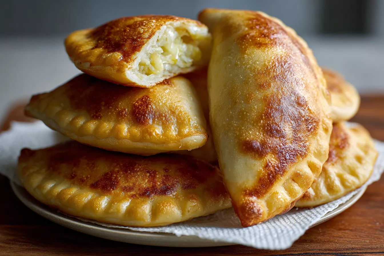 Те самые московские жареные пирожки: лёгкое тесто и особенная капуста
