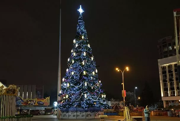 Новогоднее настроение: как Краснодар преобразился к праздникам
