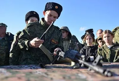 В военно-полевых сборах участвуют 500 казаков Ейского отдела