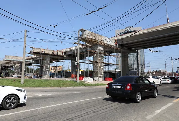 В Краснодаре введут дополнительные ограничения движения транспорта по Тургеневскому мосту