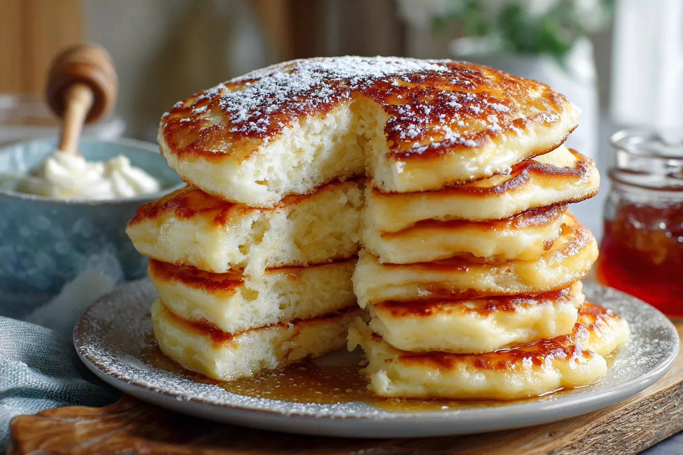 Пышные дрожжевые оладьи по ГОСТу— как в детском саду и школьной столовой