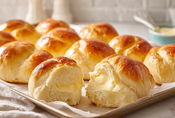 Секрет пышных булочек с заварным кремом – мягкие как пух даже на третий день и с глянцевой корочкой