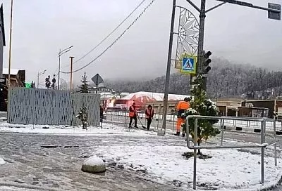 Сильные снегопады ожидаются в горах Сочи 