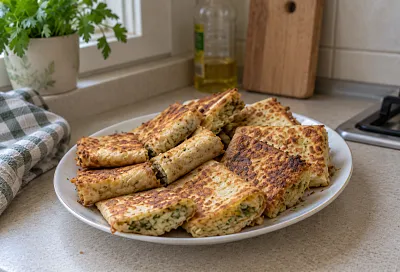 Сворачиваем лаваш с сыром и сардельками: обжаренные рулетики выходят сочными и румяными