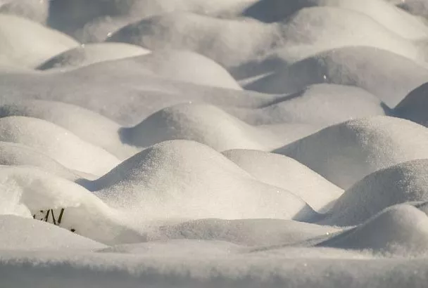 30 см снега выпало в горах Сочи