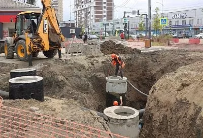 Глава Краснодара потребовал ускорить строительство ливневки по ул. Почтовой
