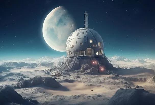 В NASA заявили о планах использовать дроны и ИИ при строительстве базы на Луне