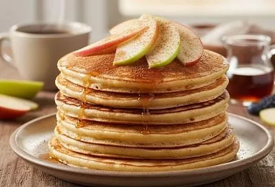 Легкие блины с яблочным припеком: рецепт, от которого все в восторге