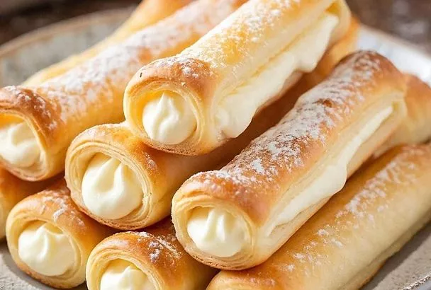 Пеку гору творожных трубочек почти из ничего: рецепт простой, а начинки можно делать разные