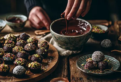 15 минут — и готово: шоколадные пирожные без выпечки