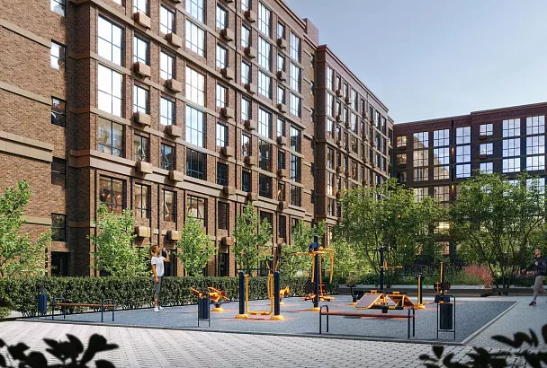 В новом ЖК «Форма» появится парк с зонами для йоги и релаксации