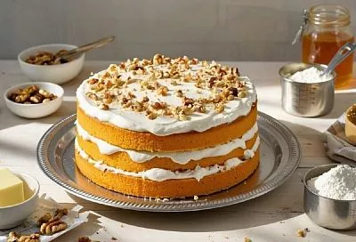 «Ленивый» медовик - торт, для которого не надо выпекать коржи 