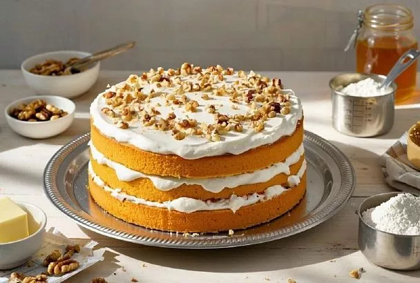 «Ленивый» медовик - торт, для которого не надо выпекать коржи 