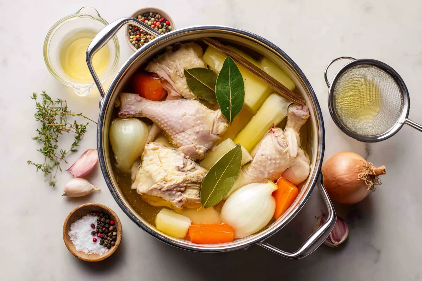 Куриный холодец иначе: прозрачный, ароматный, с уверенной формой