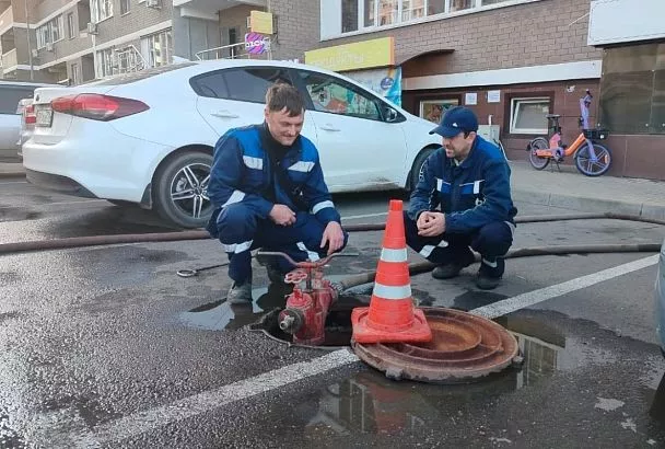 Росводоканал Краснодар с начала года промыл более 100 км сетей водоснабжения