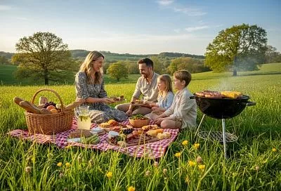 Как не испортить пикник с шашлыками и спастись от клещей