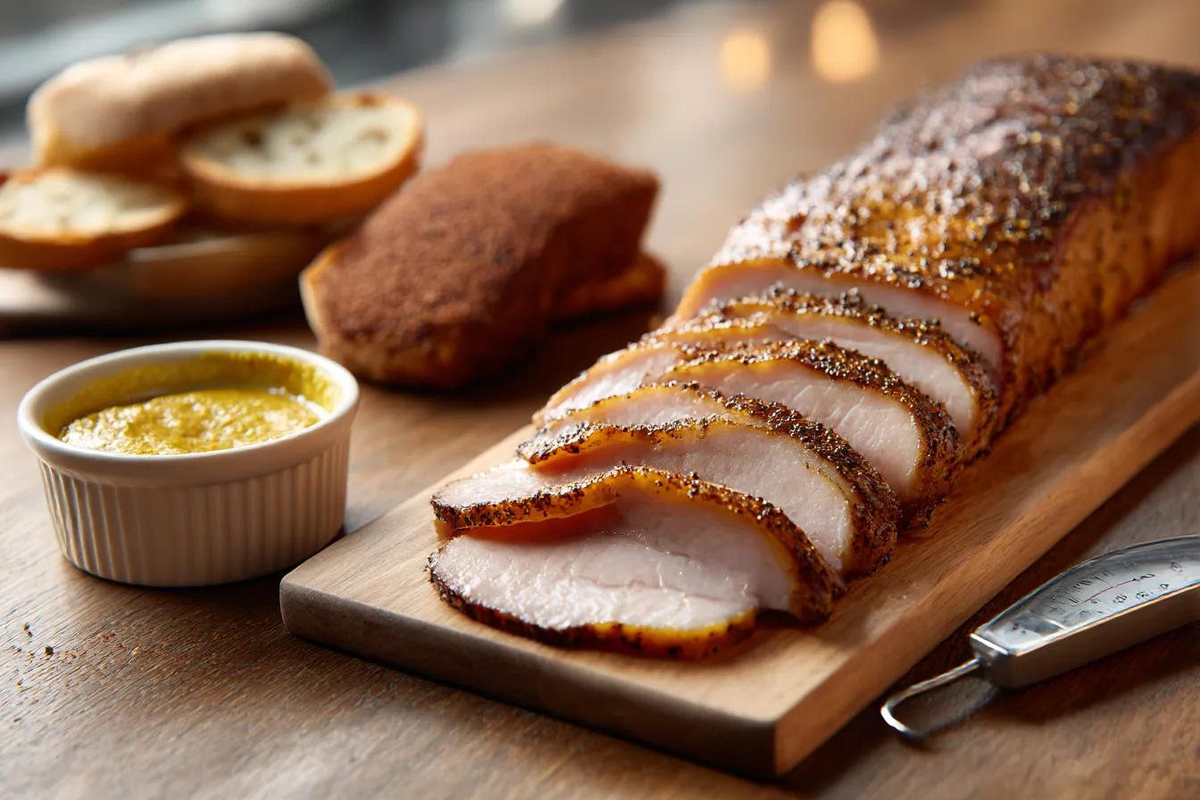 Запечённый карбонат для нарезки: простой способ, чтобы не был «сухарём»