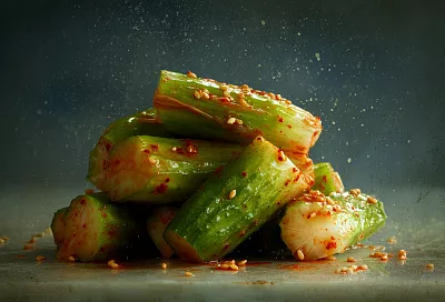 Кимчи из огурцов: подробный пошаговый рецепт