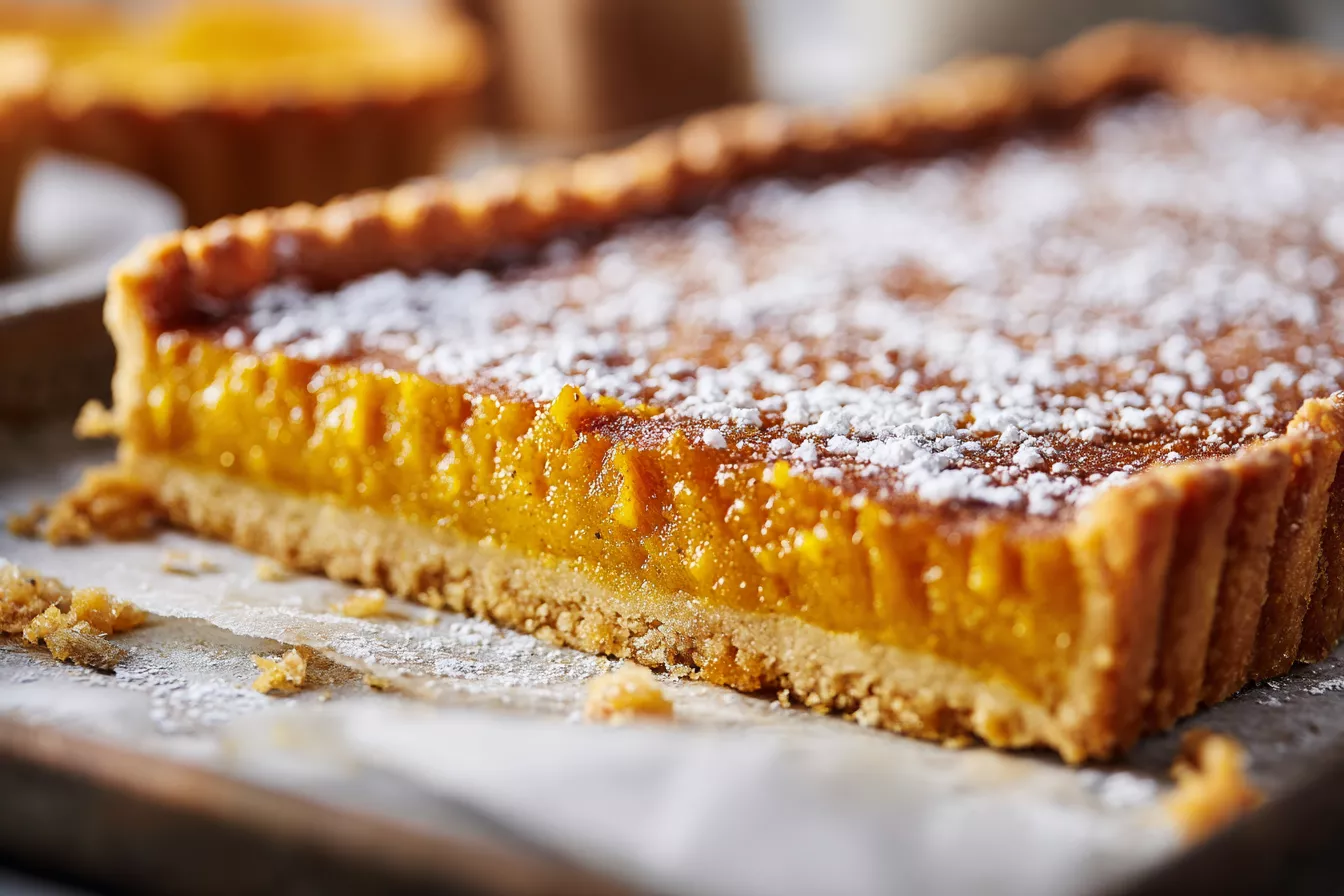 Тёртая тыква, торт-пирог на апельсиновом соке