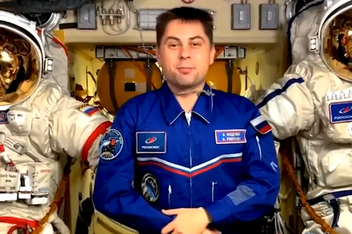 Космонавт Андрей Федяев поздравил жителей Геленджика с борта МКС с Пасхой и Днем космонавтики