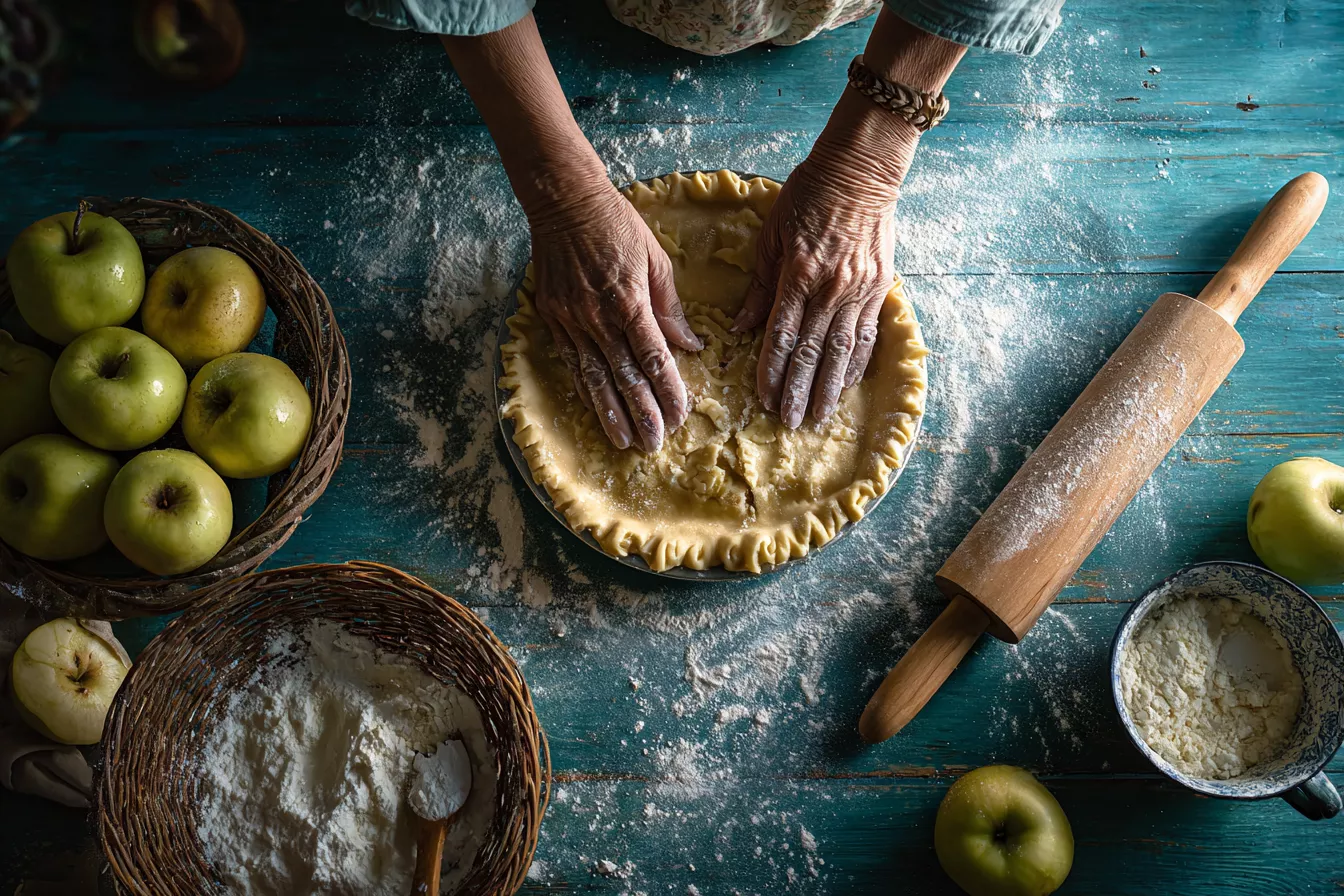 Нежный яблочный пирог за 35 минут: много яблок, мало теста