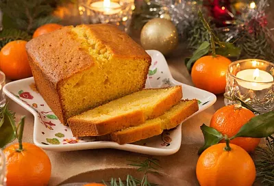 Апельсиновый кекс: вкус Нового года в каждом кусочке