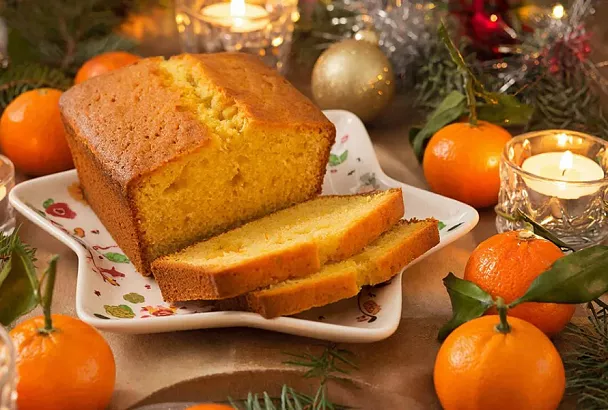 Апельсиновый кекс: вкус Нового года в каждом кусочке