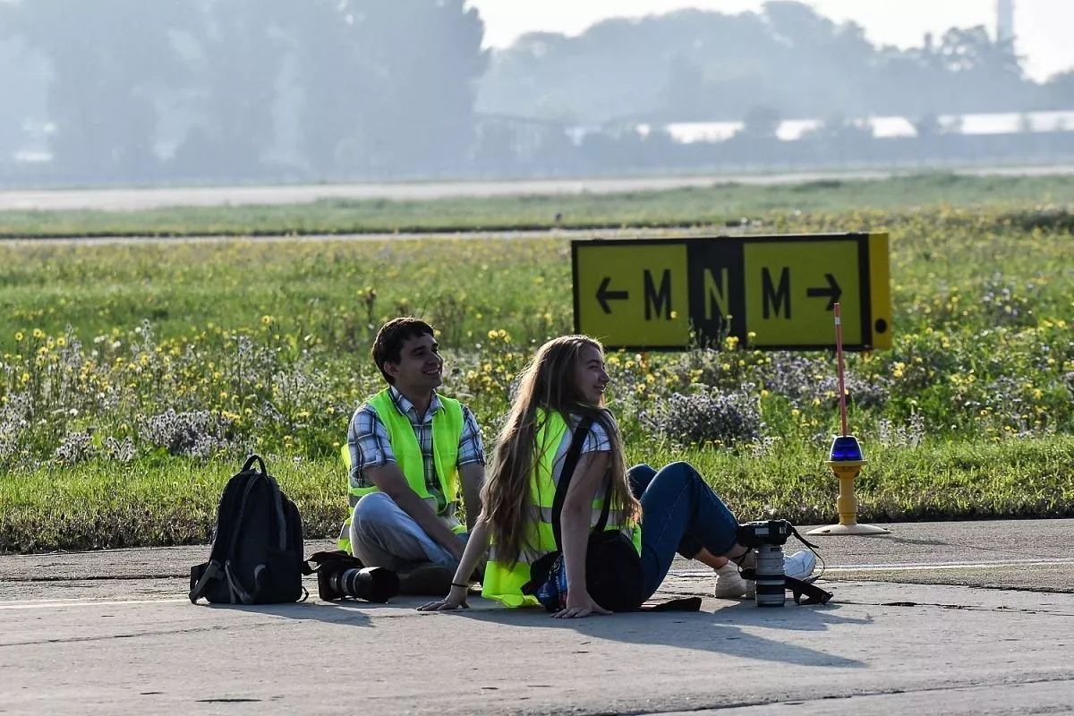 Споттинг на территории Международного аэропорта Краснодар. 