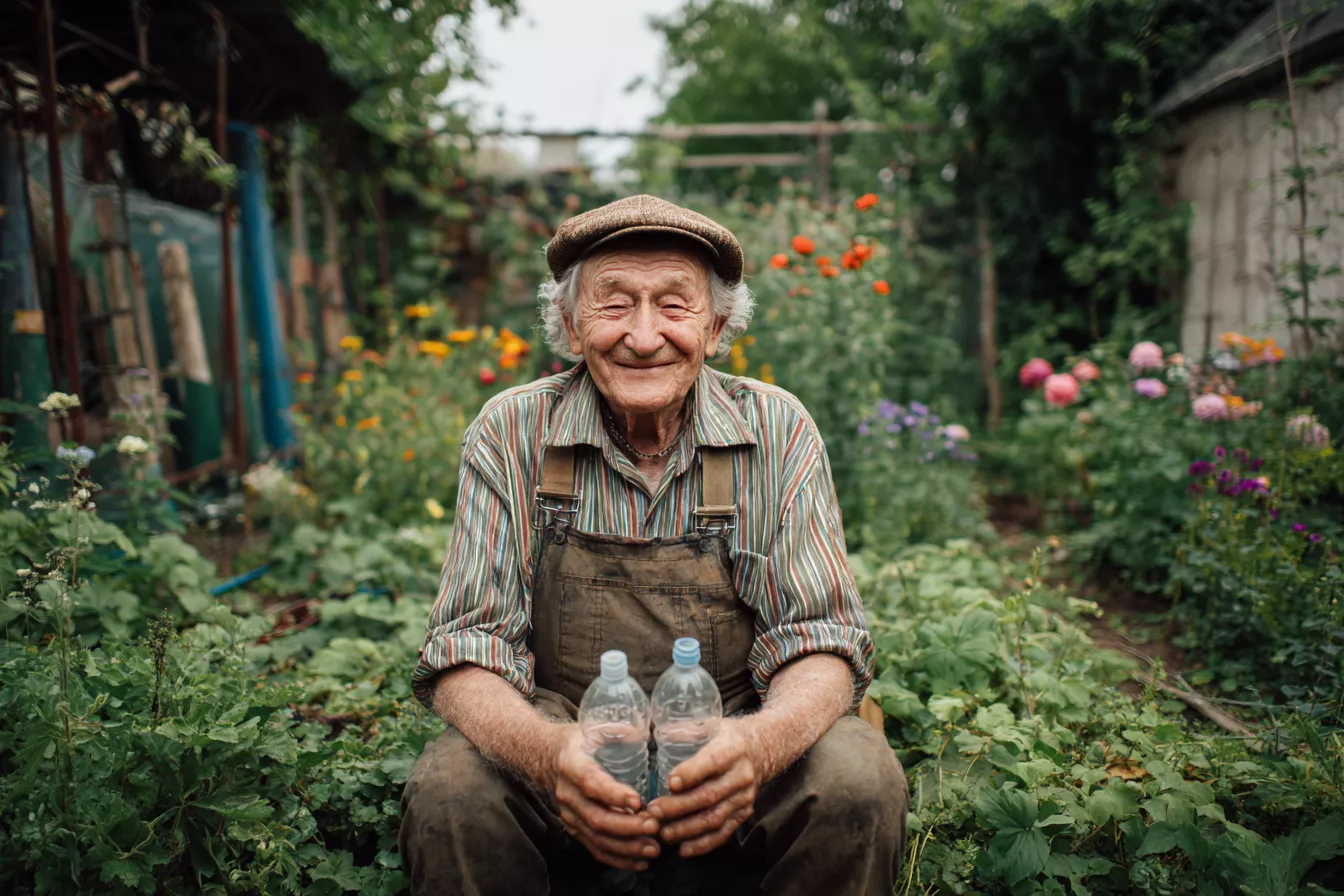 10 способов использовать пластиковые бутылки в саду: от полива до теплицы