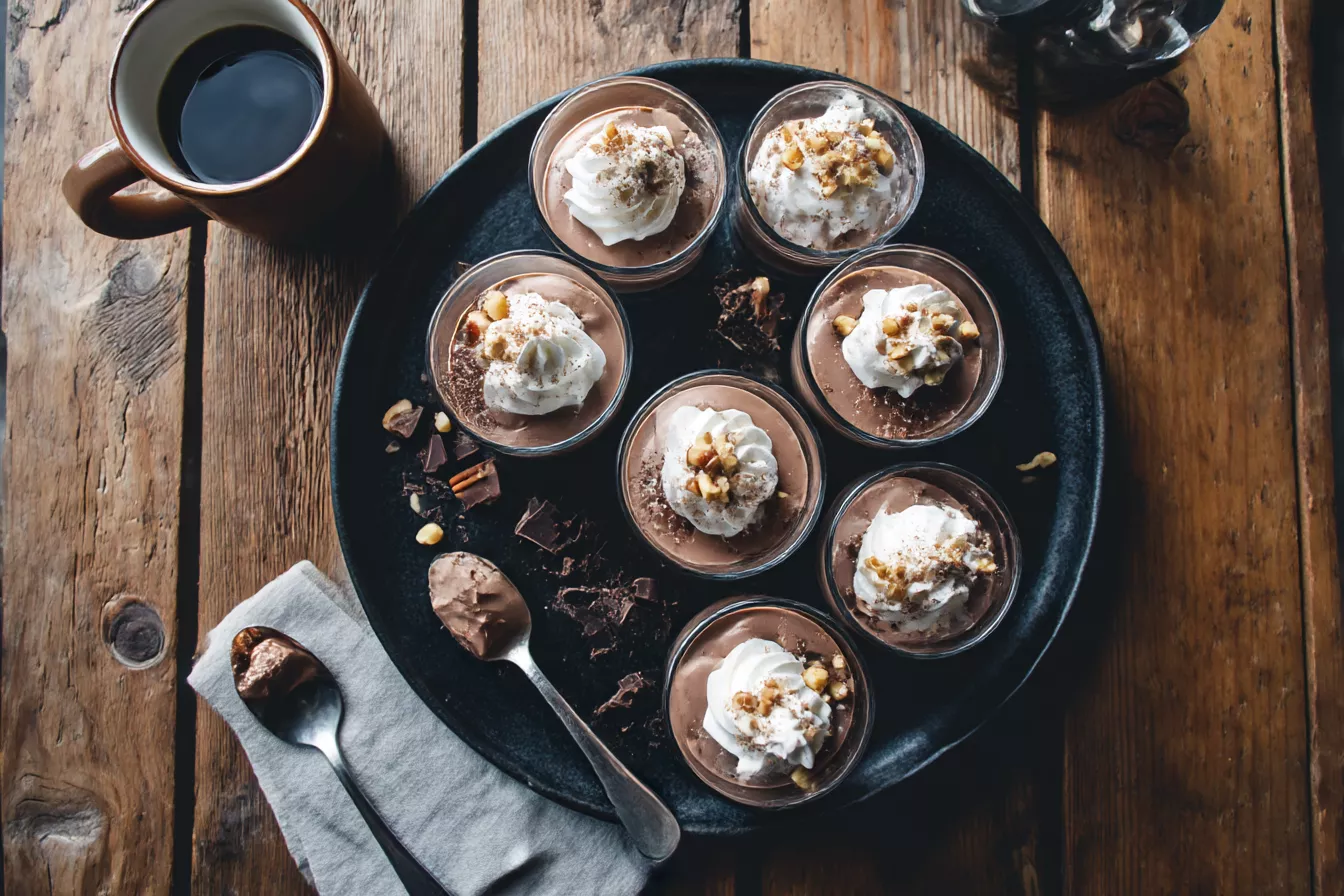 Шоколадный мусс из двух ингредиентов, как в ресторане