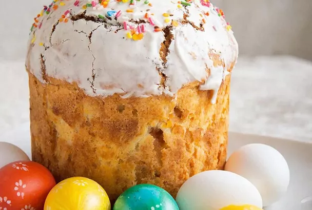 Творожный кулич без дрожжей: выручает, когда  Пасха уже завтра, а кулича нет