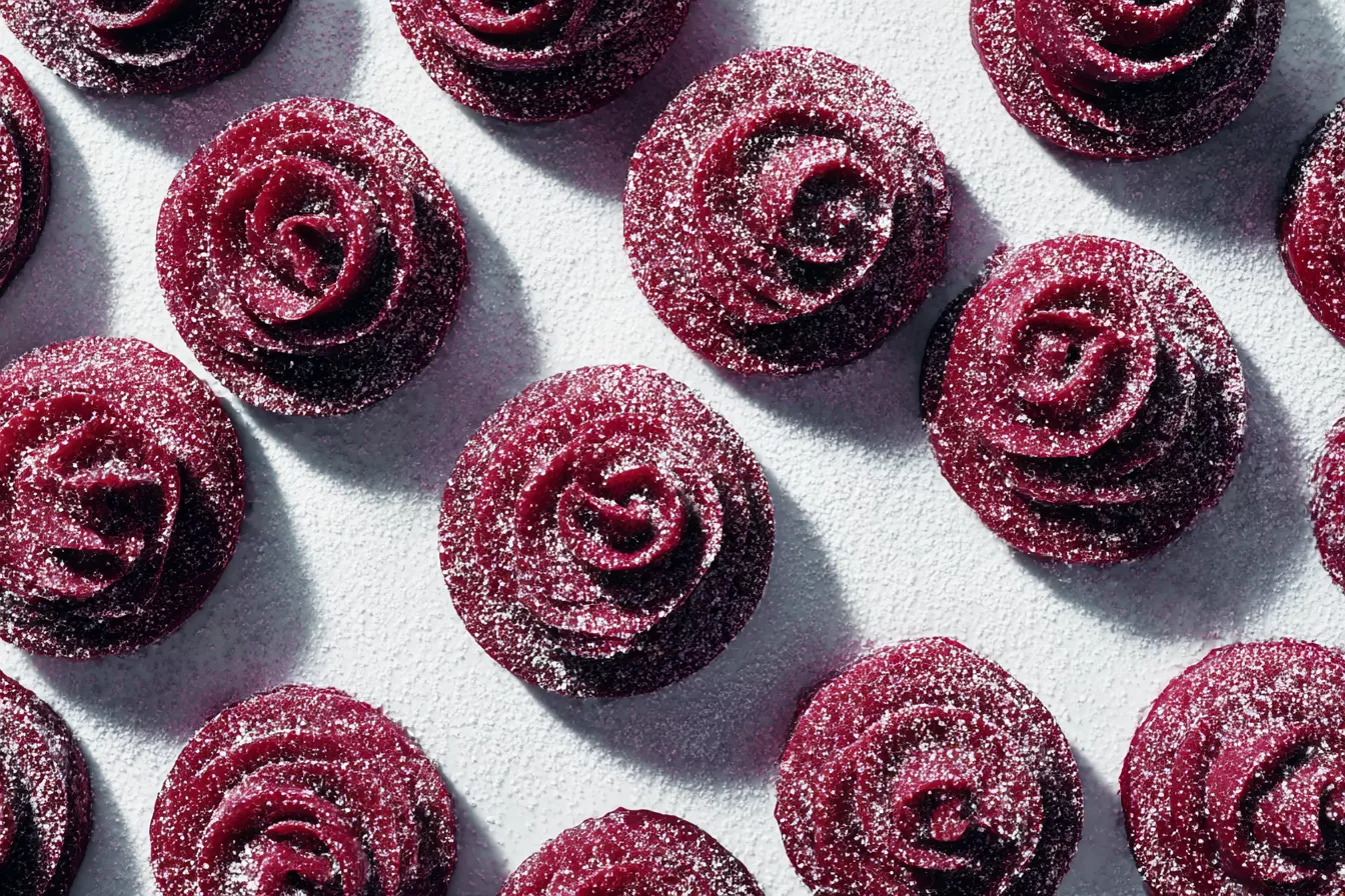 Зефир из чёрной смородины на агар-агаре: яркий вкус без красителей