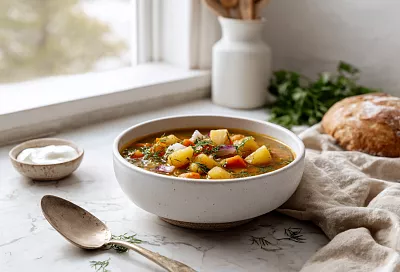 Наваристый суп без мяса: эти продукты, есть у каждого дома