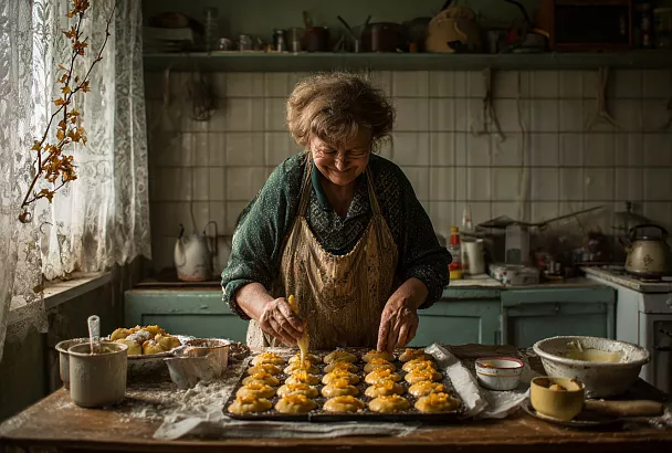 Осенние ватрушки с тыквой и яблоками: пышные, ароматные, с молочной помадкой