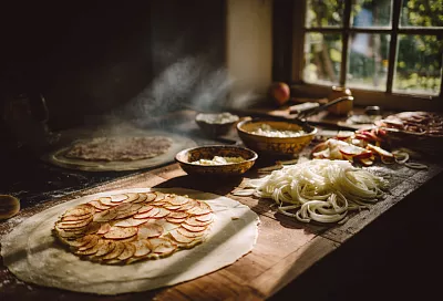 Эльзасский фламмкухен: немецкая пицца