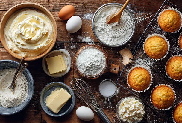 Воздушные творожные кексы за полчаса: нежный десерт, который покорит всех