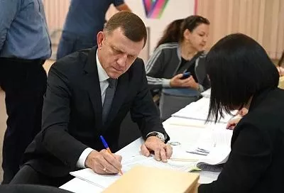 Мэр Краснодара Наумов принял участие в выборах губернатора Кубани
