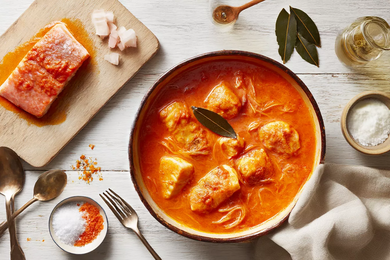 Кидаю кусочки минтая в муку и через 20 минут тушу в томате — получается рыба вкуснее красной