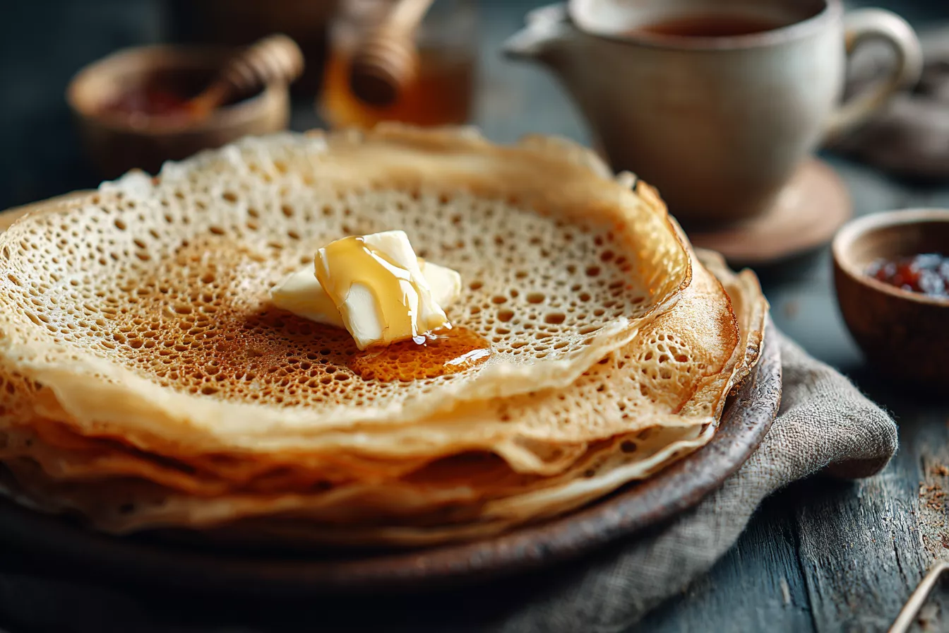 Кружевные блинчики без соды и дрожжей: тонкие и очень вкусные за 15 минут