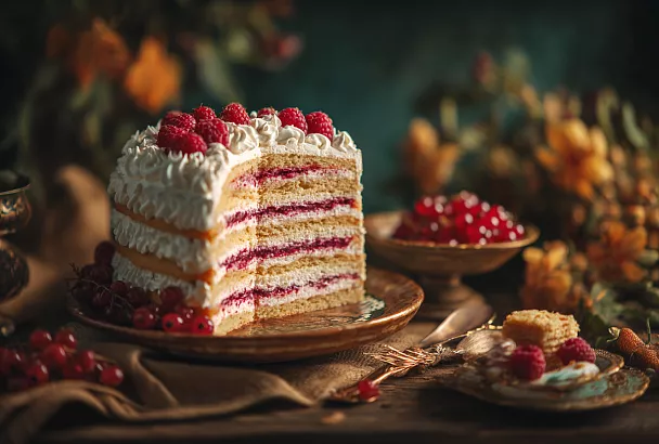 Нежный торт за час: «молочная девочка» для всей семьи